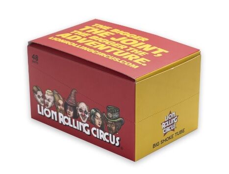 LION ROLLING CIRCUS DISPLAY BIG SMOKE TUBE (48UD)