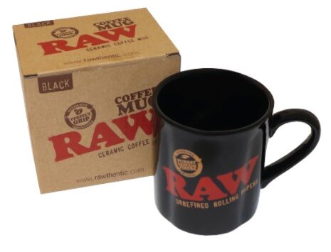 RAW TAZA COFFEE MUG BLACK