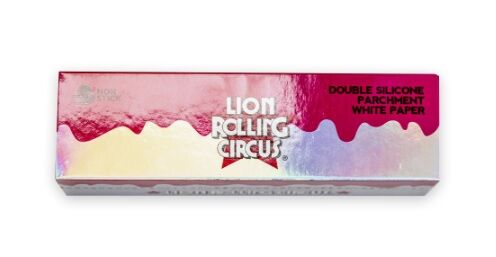 LION ROLLING CIRCUS PAPEL PARCHMENT BLANCO (12UD/DISPLAY)