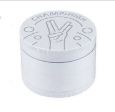 CHAMP HIGH GRINDER WHITE DESIGN 50MM 4 PARTES (DIBUJO MANO)