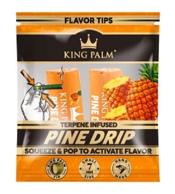 KING PALM FLAVOR TIPS PINE DRIP 7MM