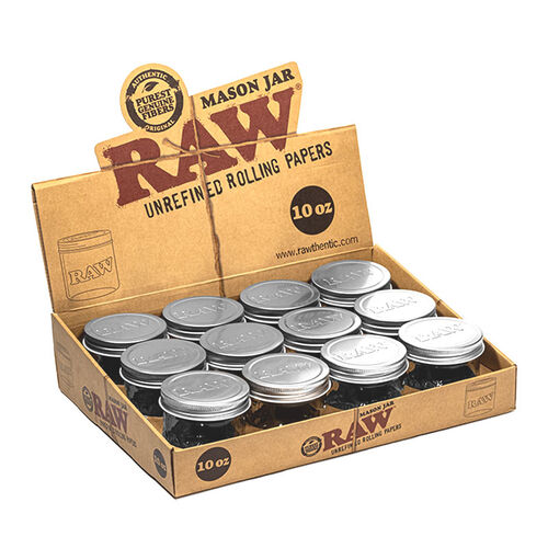 RAW DISPLAY BOTES CRISTAL 10oz (12ud/display)