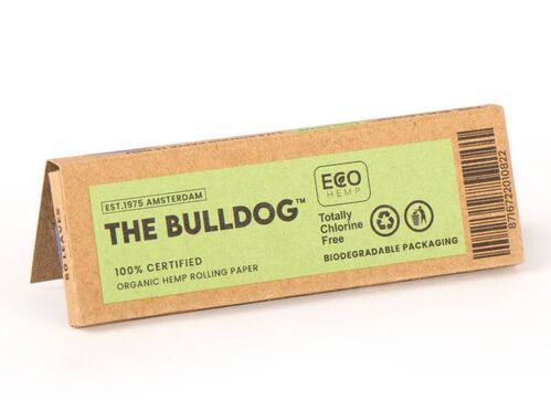 THE BULLDOG PAPEL ECO HEMP 1 1/4 (18 LIBRILLOS)