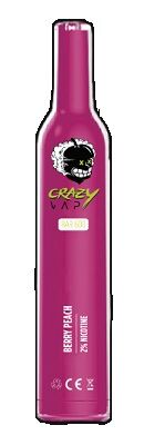 CRAZY VAP BAR 600 2% NICOTINA BERRY-PEACH (FRUTOS ROJOS/MELOCOTÓN)