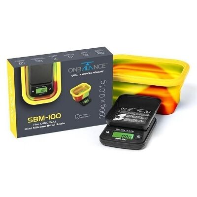 ON BALANCE BÃSCULA DE PRECISIÃN CON BOL DE SILICONA RASTA SBM100x0.01gr