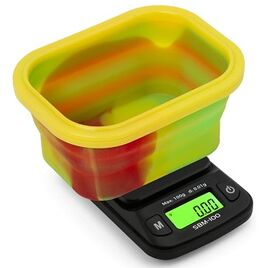ON BALANCE BÁSCULA DE PRECISIÓN CON BOL DE SILICONA RASTA SBM 100x0.01GR