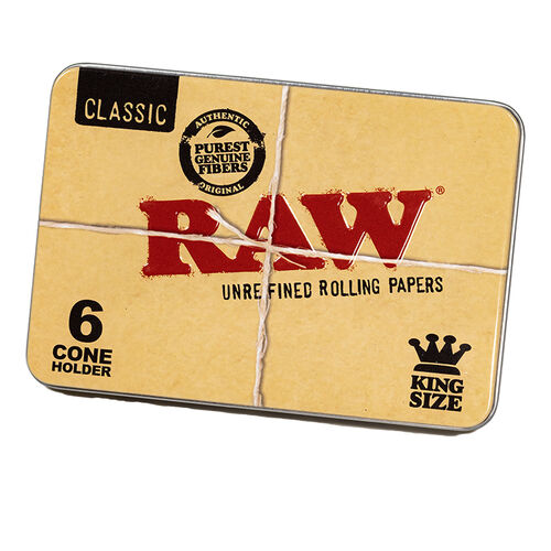 RAW CAJA METAL 6 CONOS