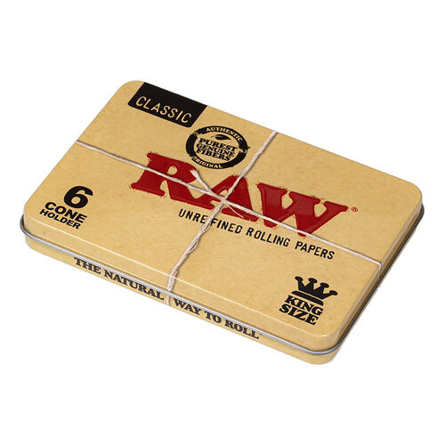 RAW CAJA METAL 6 CONOS