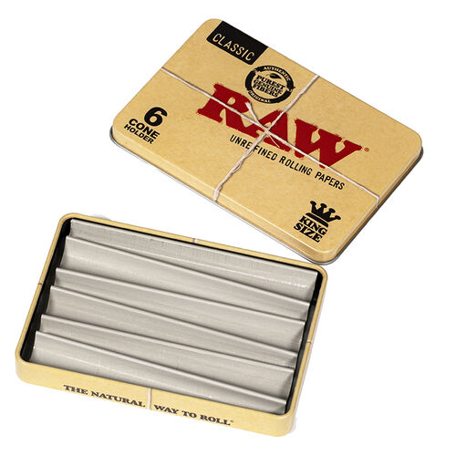 RAW CAJA METAL 6 CONOS