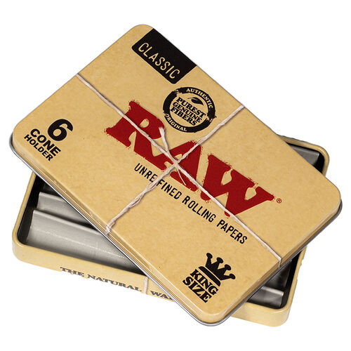 RAW CAJA METAL 6 CONOS