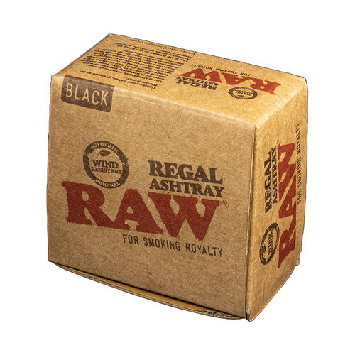 RAW CENICERO METALICO REGAL NEGRO