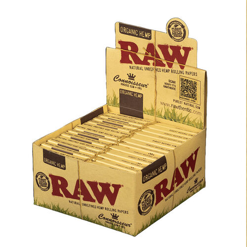 RAW CONNOISSEUR ORGNICO KING SIZE SLIM+TIPS