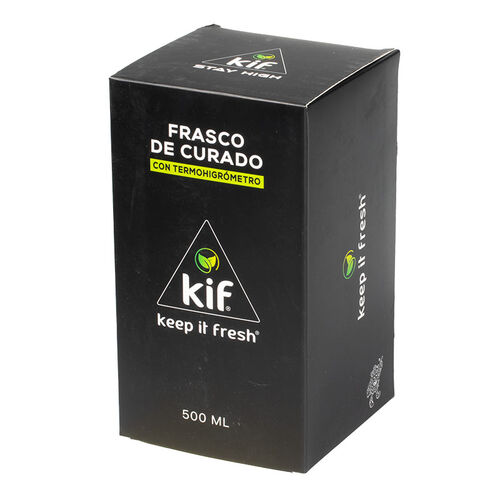 KIF BOTE DE CURADO CON TERMOHIGROMETRO 500ML