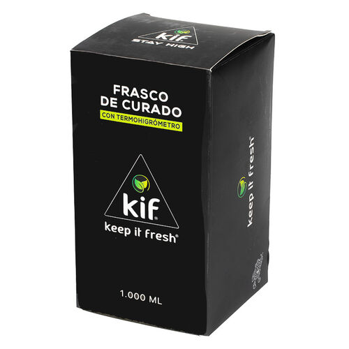 KIF BOTE DE CURADO CON TERMOHIGROMETRO 1000ML