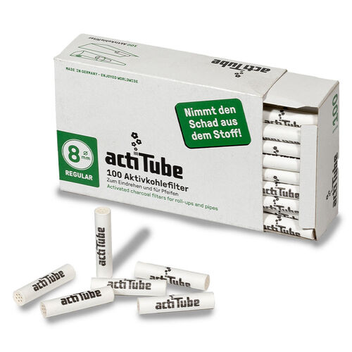 ACTITUBE FILTROS CARBON ACTIVO 8MM X 100