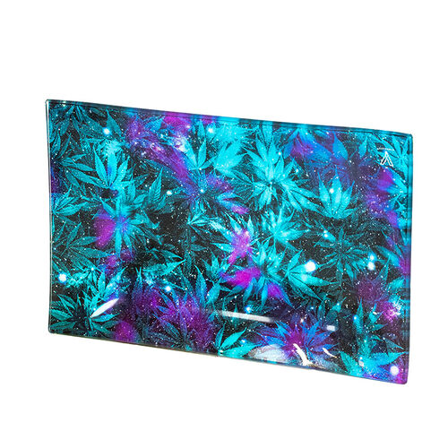 BANDEJA CRISTAL GRANDE SYNDICATE COSMIC CHRONIC 26X16CM