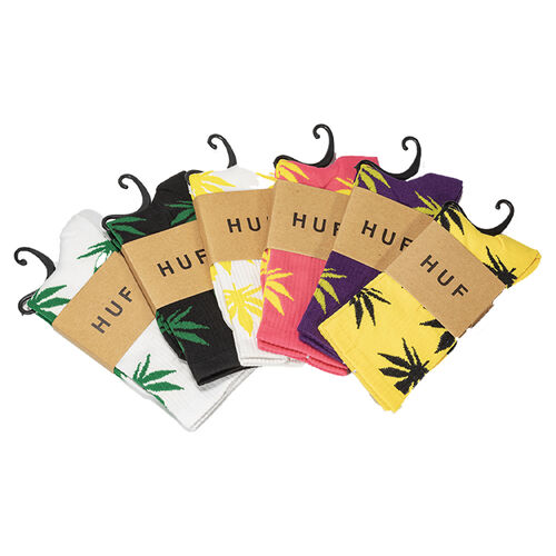 CALCETINES HUF HOJA MARIHUANA COLORES SURTIDOS