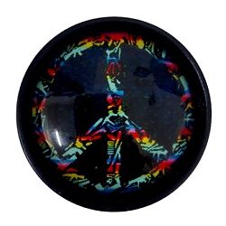 GRINDER METALICO SIMBOLO PAZ 40MM 4PARTES (NEGRO5)