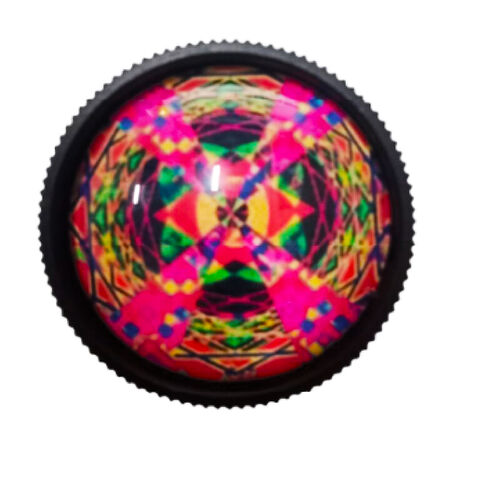 GRINDER METAL MANDALA 3 PARTES 30MM (CRUZ COLORES)