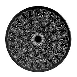 GRINDER METAL MANDALA NEGRO 50MM 3 PARTES (8)