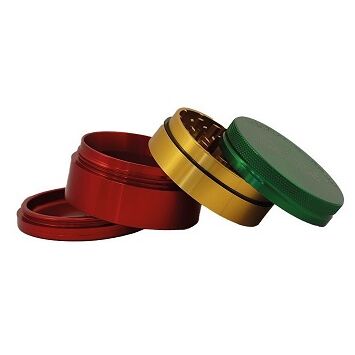 RAW GRINDER X HAMMERCRAFT RASTA 50MM 4 PARTES (S)