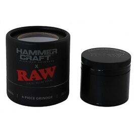 RAW GRINDER X HAMMERCRAFT NEGRO 55MM 4 PARTES (M)