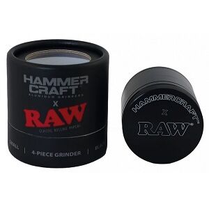 RAW GRINDER X HAMMERCRAFT NEGRO 50MM 4 PARTES (S)