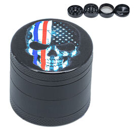 GRINDER METAL CALAVERA COLORES 4P 40MM AMERICA