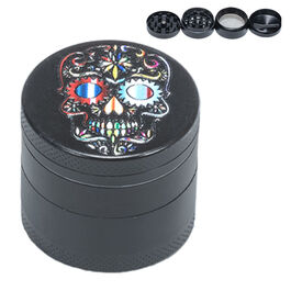 GRINDER METAL CALAVERA COLORES 4P 40MM CATRINA 2