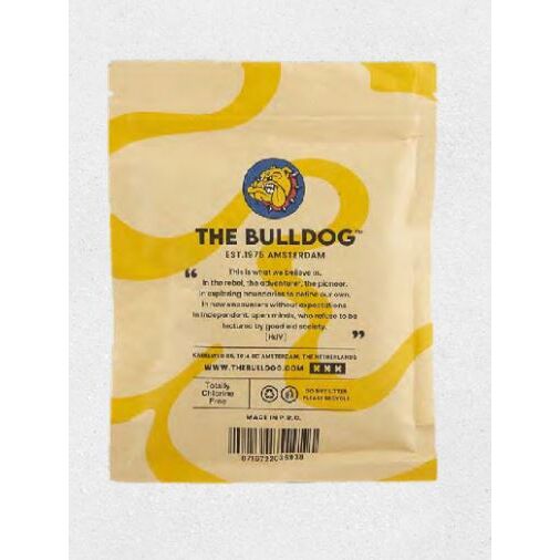 DISPLAY THE BULLDOG TIPS PRE-ROLLED NATURAL 6MM (x120) (15 UNIDADES)