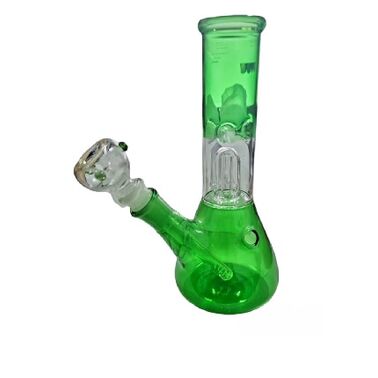 BONG CRISTAL ICER VERDE TRANSLÚCIDO 20CM