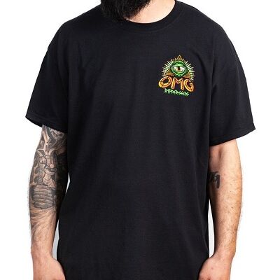 RIPPER SEEDS CAMISETA NEGRA TALLA S "OMG" (COLOR)