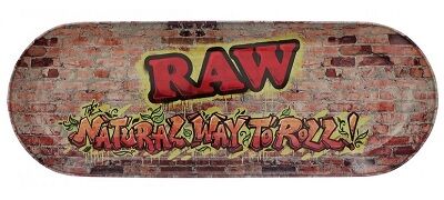 RAW BANDEJA SKATE GRAFFITI 3 (NATURAL WAY TO ROLL!)