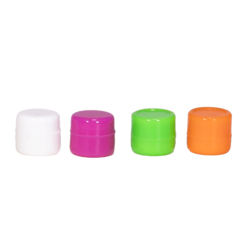 BOTE SILICONA REDONDO MINI 1ML (COLORES VARIADOS)