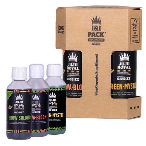 I&I PACK 250ML "JUJU ROYAL POWERED BY BIOBIZZ"