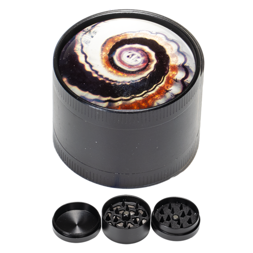 GRINDER METALICO ESPIRAL 40MM 3 PARTES (MARRON/NEGRO/BLANCO7)