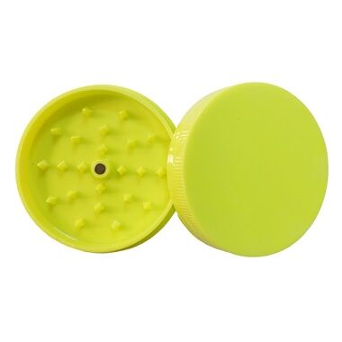 GRINDER PLÃSTICO COLORES FLUOR 60MM AMARILLO