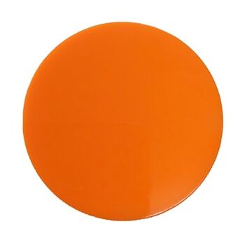 GRINDER PLÃSTICO COLORES FLUOR 60MM NARANJA