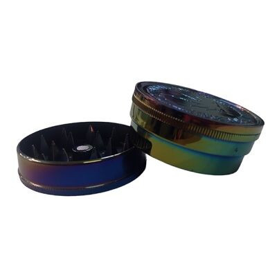 GRINDER PLÃSTICO COLOR ARCOIRIS 40MM
