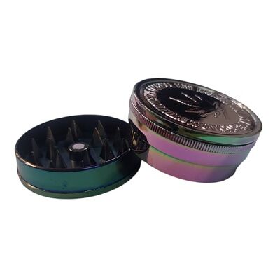 GRINDER PLÃSTICO COLOR ARCOIRIS 40MM