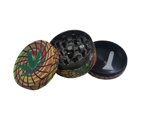 GRINDER METAL 50MM 3 PARTES HOJA PSYCHO 6