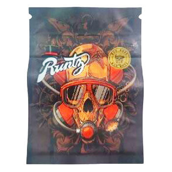BOLSA ZIP ALUMINIO 1.5GR "CALAVERA BUZO" (50 UNIDADES)