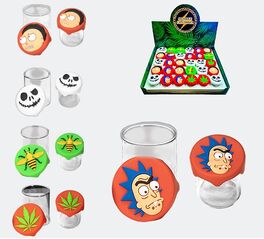 BOTE CRISTAL SILICONA 60ML (PERSONAJES VARIADOS SEGÚN DISPONIBILIDAD)