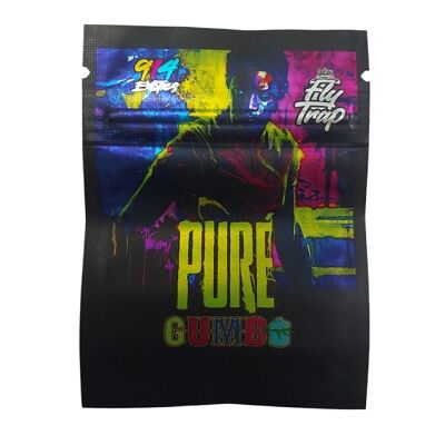 BOLSA ZIP ALUMINIO 1.5GR "PURE GUMBO" (50 UNIDADES)