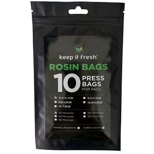 KIF - FILTRO PARA ROSIN 90MICRONES CON DOBLE COSTURA (10 UNIDADES)