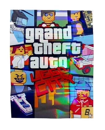 BOLSA ZIP ALUMINIO 1.5GR "GTA - LEGO CITY" (50 UNIDADES)