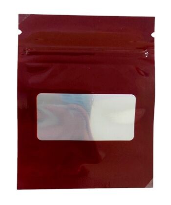 BOLSA ZIP ALUMINIO 1.5GR "RED MONKEY " (50 UNIDADES)