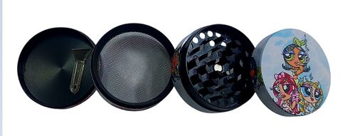 GRINDER METAL 50MM 4 PARTES "SUPERNENAS - BRATZ"