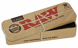 RAW CAJA METAL KING SIZE ROLL CADDY