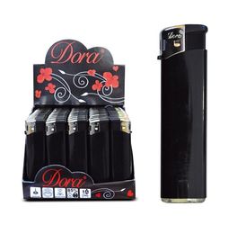 ENCENDEDOR ELECTRONICO NEGRO DORA